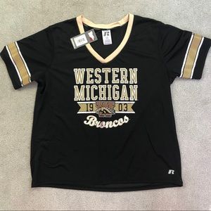 NWT! Western Michigan Jersey! SIZE L